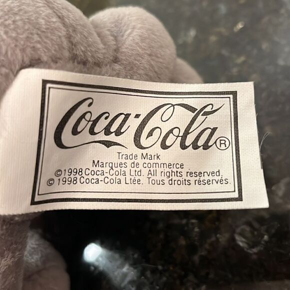 1999 Coca Cola International Dover Bulldog England Bean Bag Plush NEW WITH TAGS - Picture 6 of 13